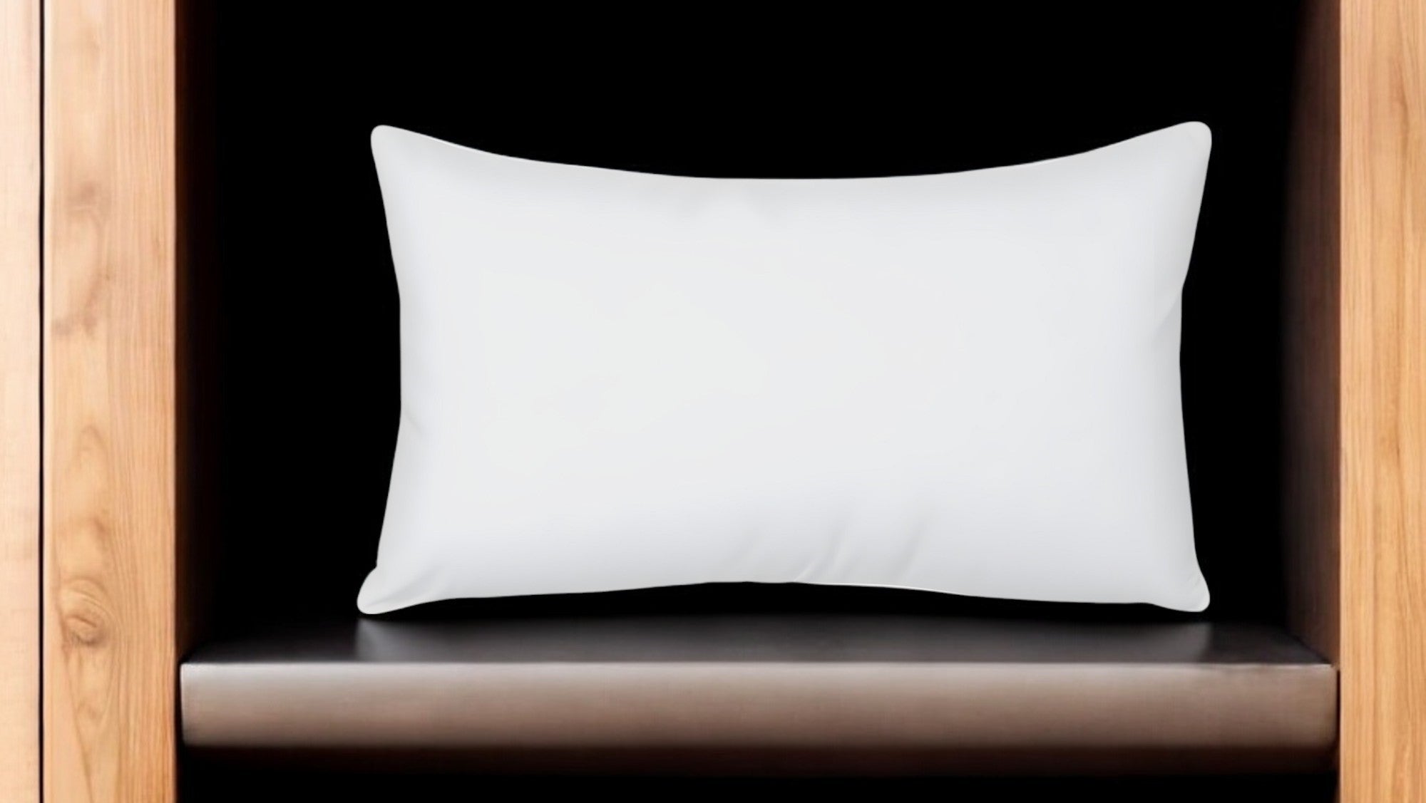 16" X 24" White Throw Pillow Insert