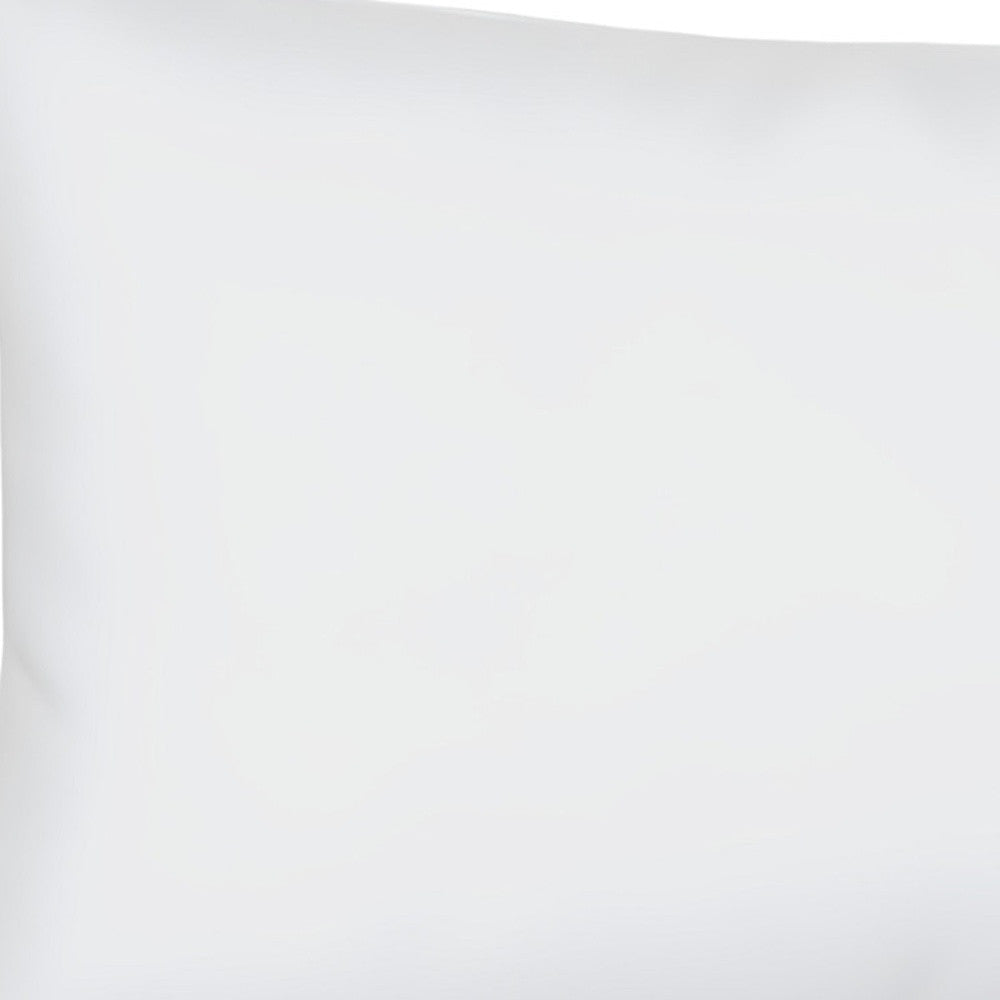 12" X 28" White Throw Pillow Insert