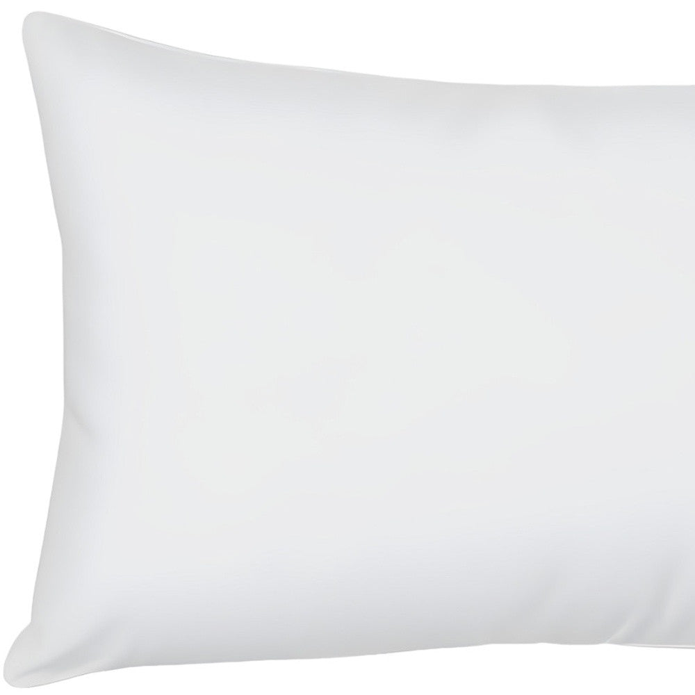 16" X 24" White Throw Pillow Insert