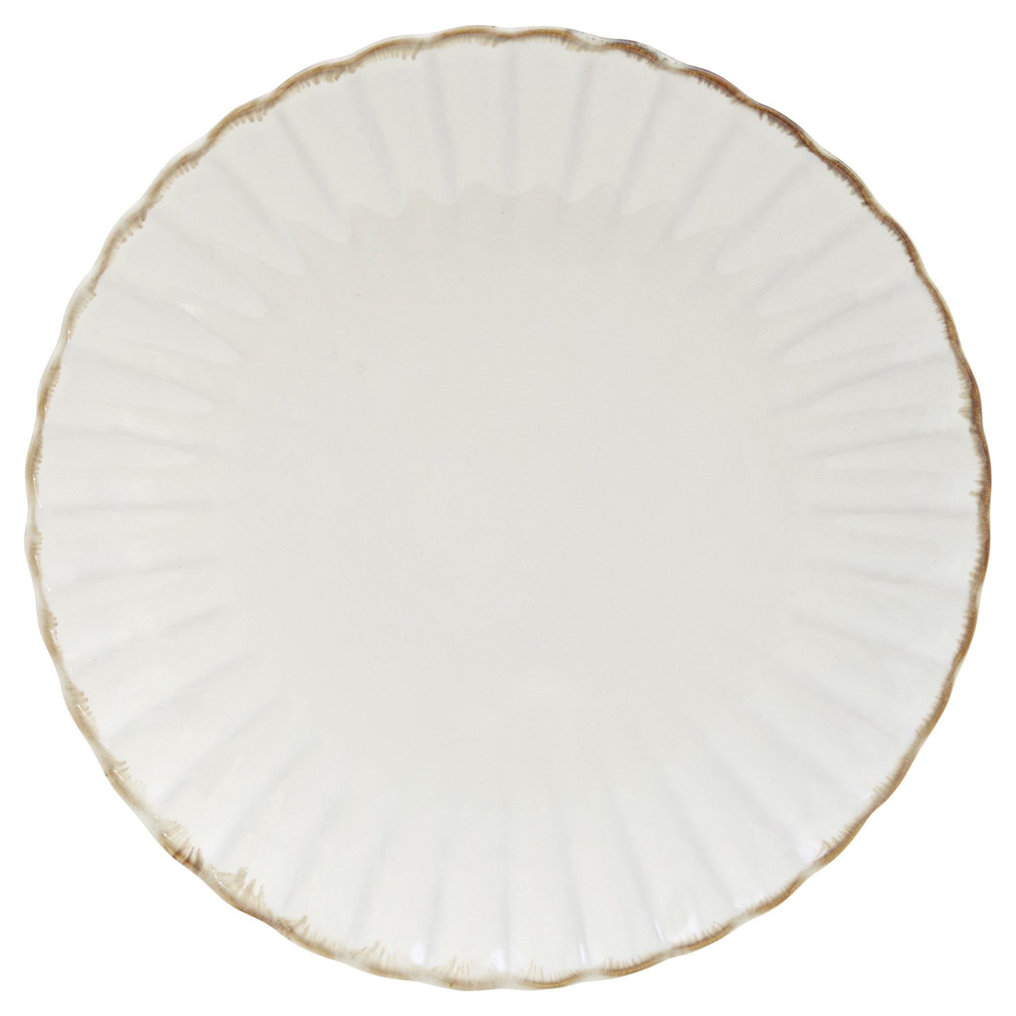 Ivory Sixteen Piece Round Ceramic Service For Four Dinnerware Set