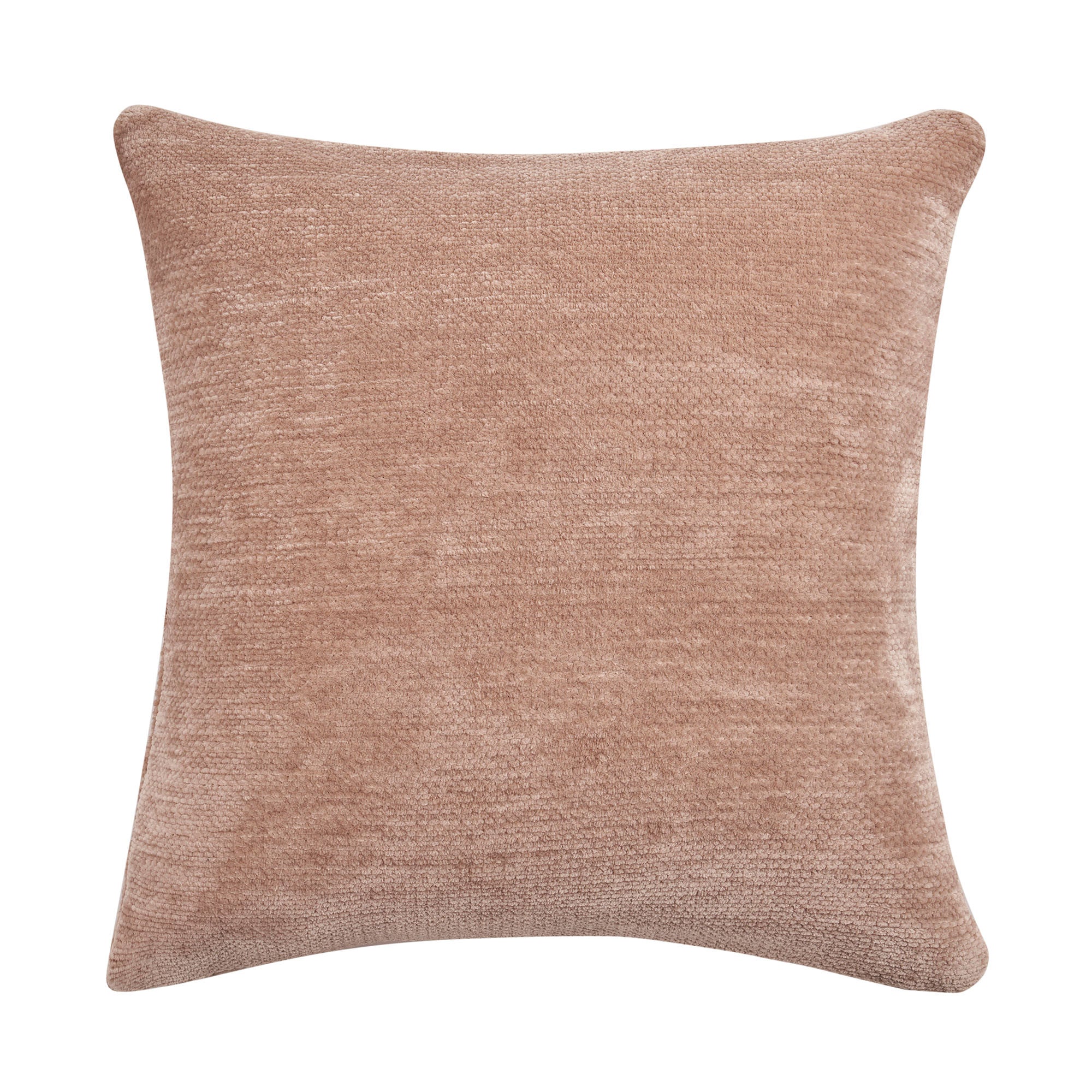 24" X 24" Gray Chenille Zippered Pillow