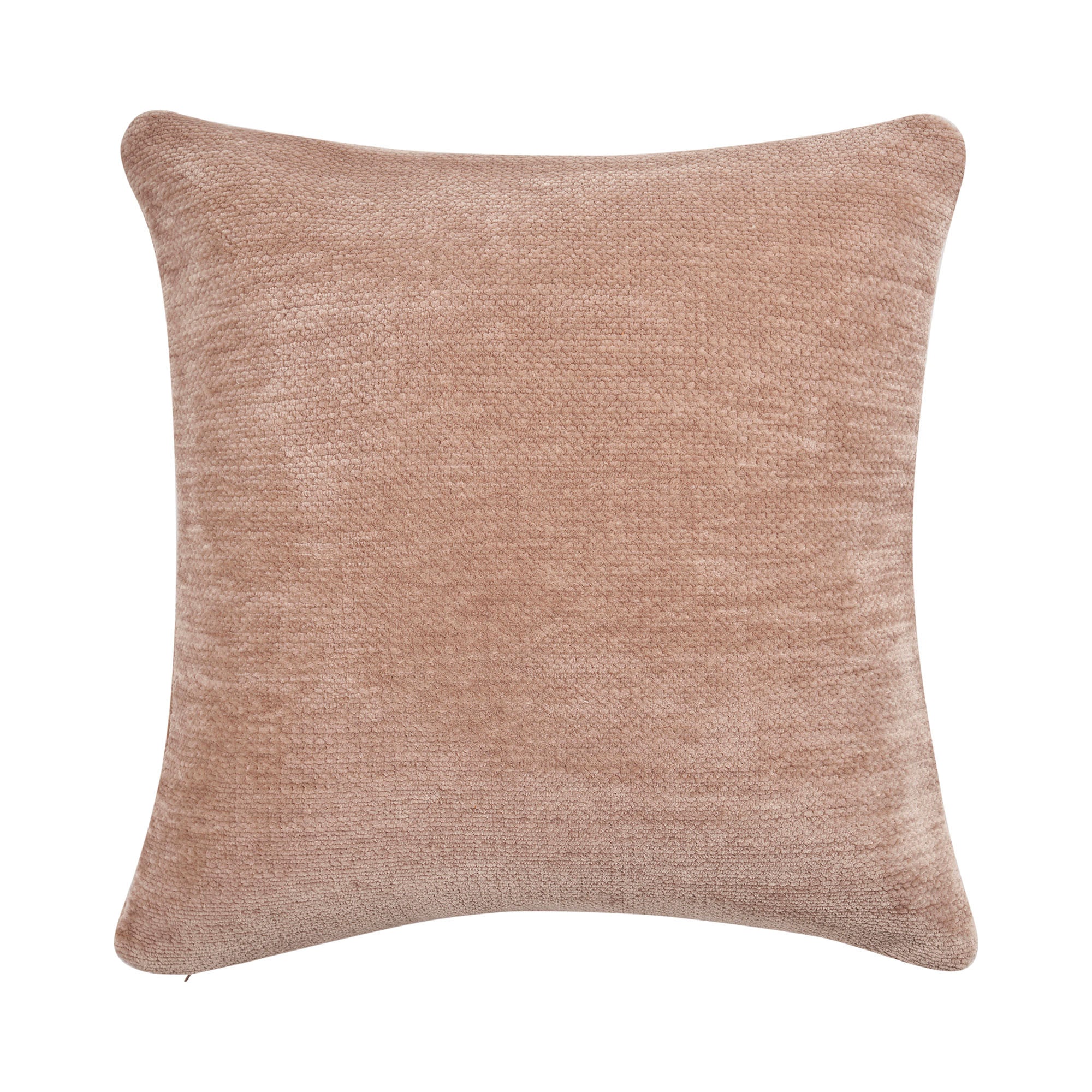 24" X 24" Gray Chenille Zippered Pillow