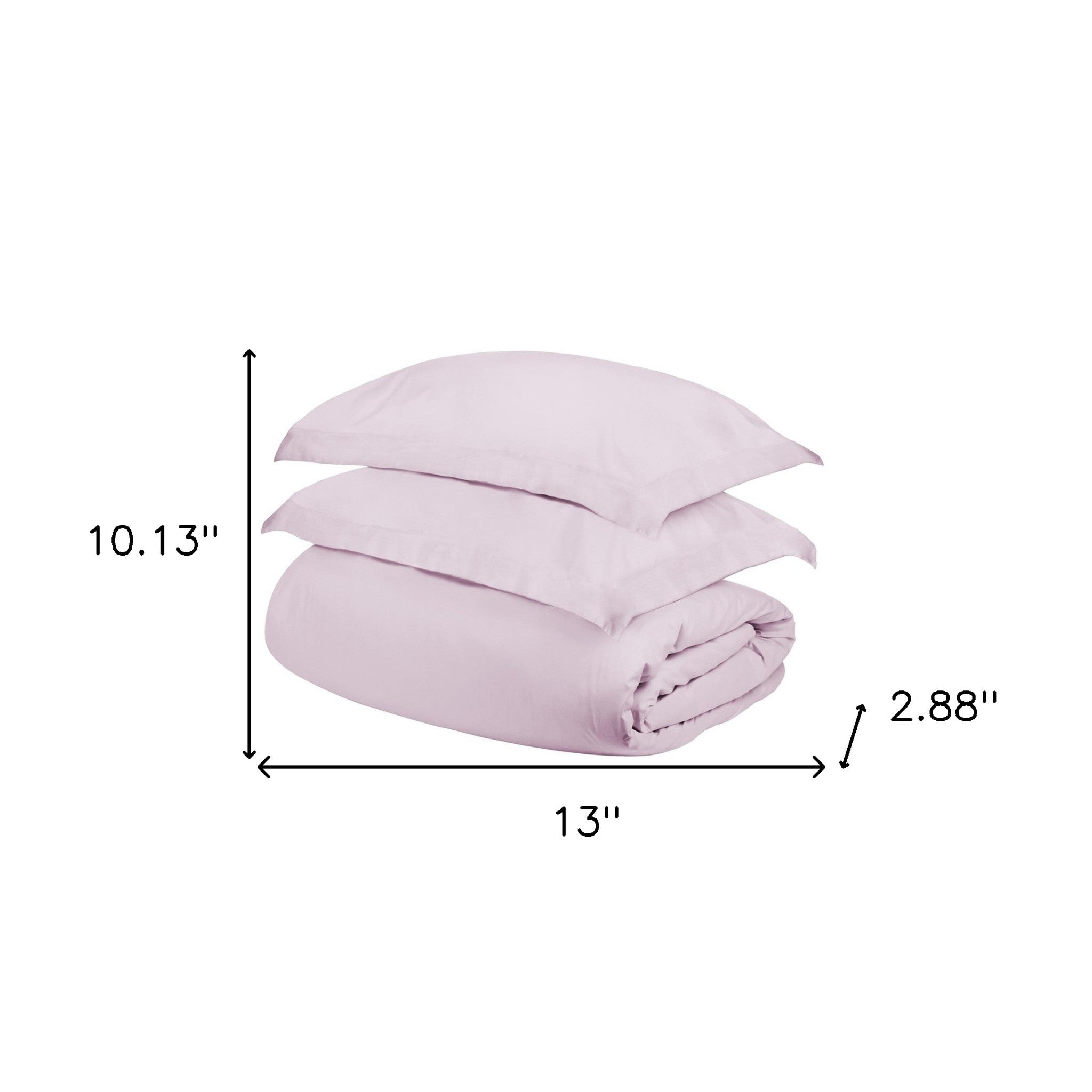 Lilac Queen Cotton Blend 300 Thread Count Washable Duvet Cover Set